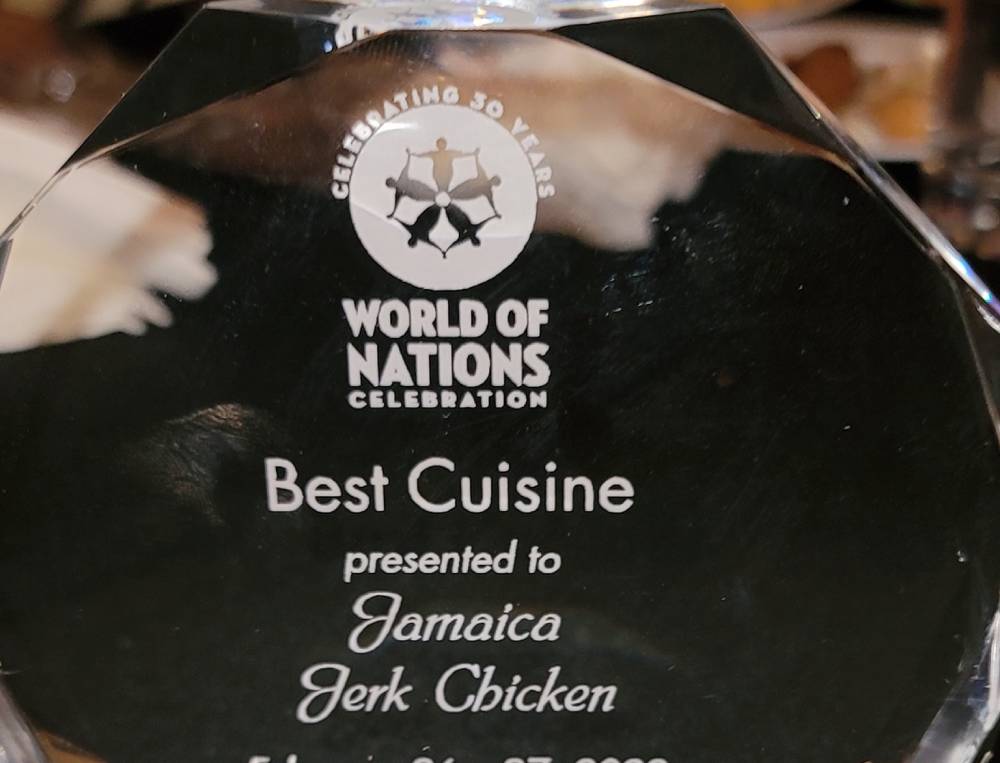 Rated “Best Cuisine” at 2022 World of Nations International Festival